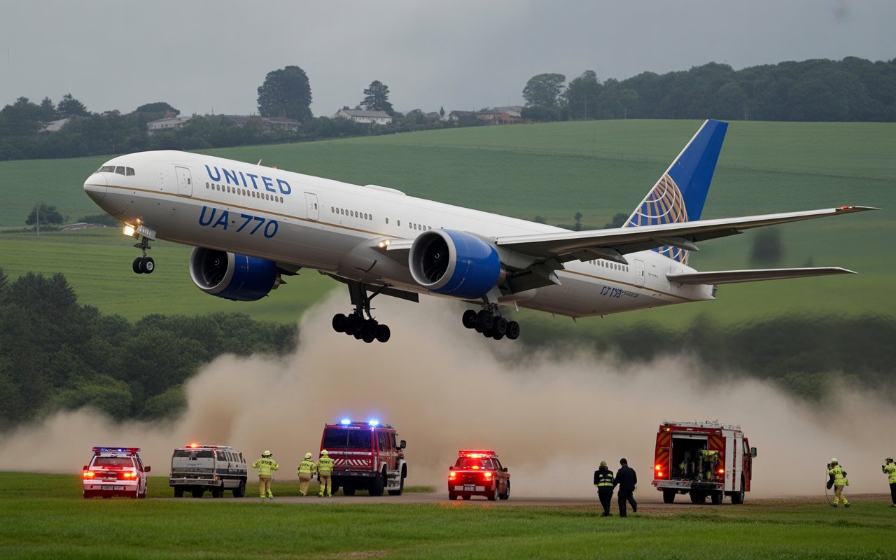 United Airlines Flight UA770 Emergency Diversion